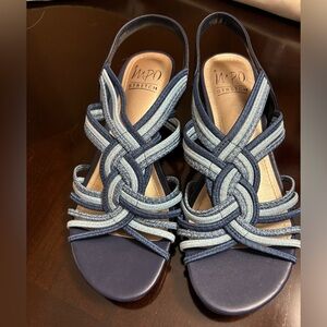 Pretty blue sandals